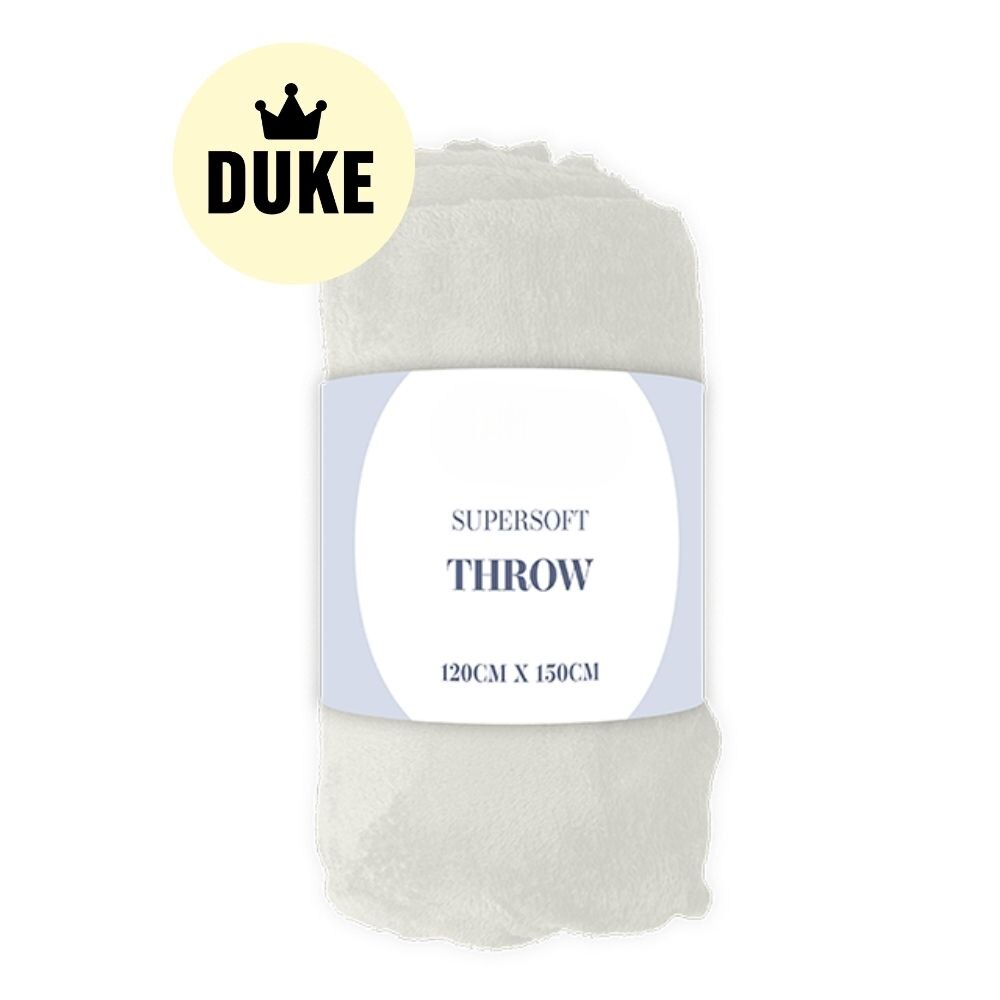 DUKE Supersoft Throw 120 x 150cm
