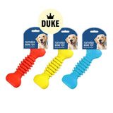 DUKE Textured Bone Dog Toy