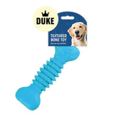 DUKE Textured Bone Dog Toy
