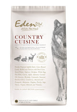 Eden 80/20 Country Cuisine Dry Dog Food Medium Kibble - 12kg