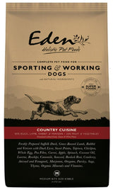 Eden 80/20 Country Cuisine Working And Sporting Dry Dog Food