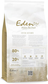 Eden 80/20 Country Cuisine Dry Dog Food Medium Kibble - 6kg