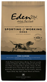 Eden 80/20 Fish Cuisine Working and Sporting Dry Dog Food Me