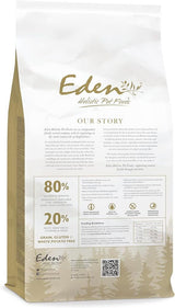 Eden 80/20 Fish Cuisine Adult Dry Dog Food Small Kibble - 12kg