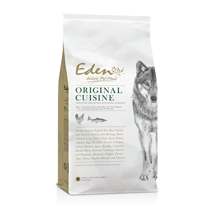 Eden 80/20 Original Cuisine Dry Dog Food Small Kibble - 12kg