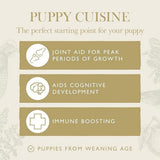 Eden 80/20 Puppy Cuisine Medium Kibble  Dry Dog Food - 12kg