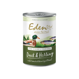 Eden Gourmet Duck & Herring Wet Dog Food Cans - 6 x 400g