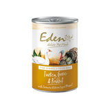 Eden Gourmet Turkey, Goose & Rabbit Wet Dog Food Cans - 6 x 400g