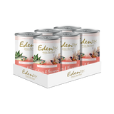 Eden Gourmet Salmon & Pheasant Wet Dog Food Cans - 6 x 400g