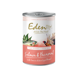 Eden Gourmet Salmon & Pheasant Wet Dog Food Cans - 6 x 400g