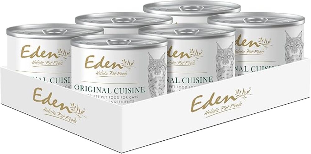 Eden Original Cuisine Wet Cat Food Cans - 6 x 200g