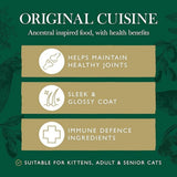 Eden Original Cuisine Wet Cat Food Cans - 6 x 200g