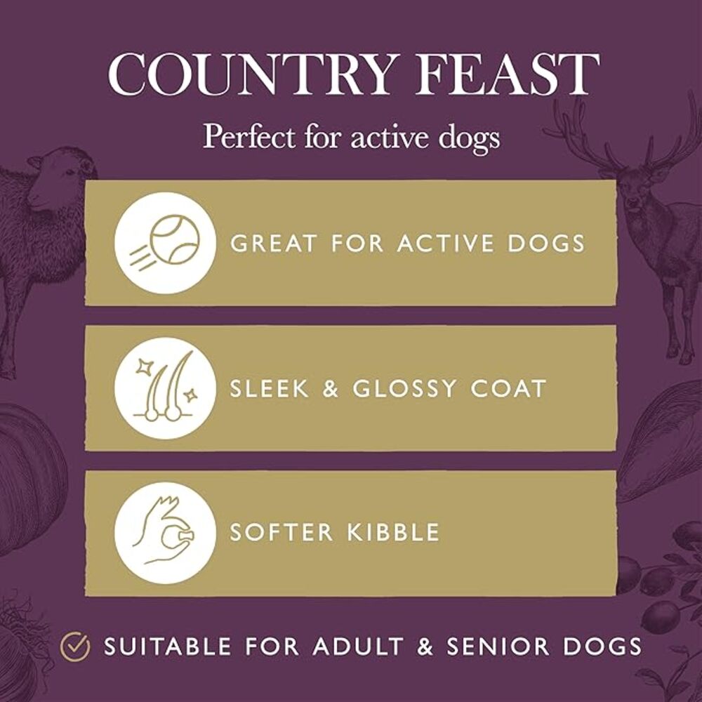 Eden Semi-Moist Country Feast Dry Dog Food - 10kg