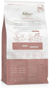 Eden Semi-moist Salmon & Quail Medium Dog Kibble - 10kg
