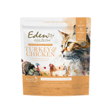 Eden Turkey & Chicken Dry Cat Food - 1.5kg