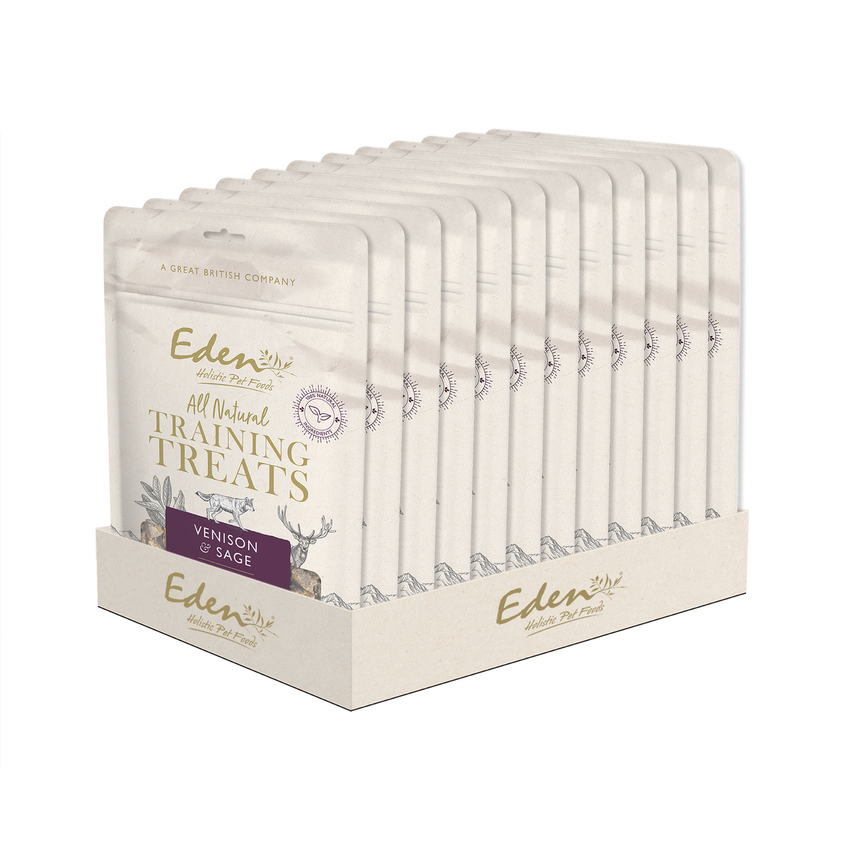 Eden Venison & Sage Training Dog Treats - 80g