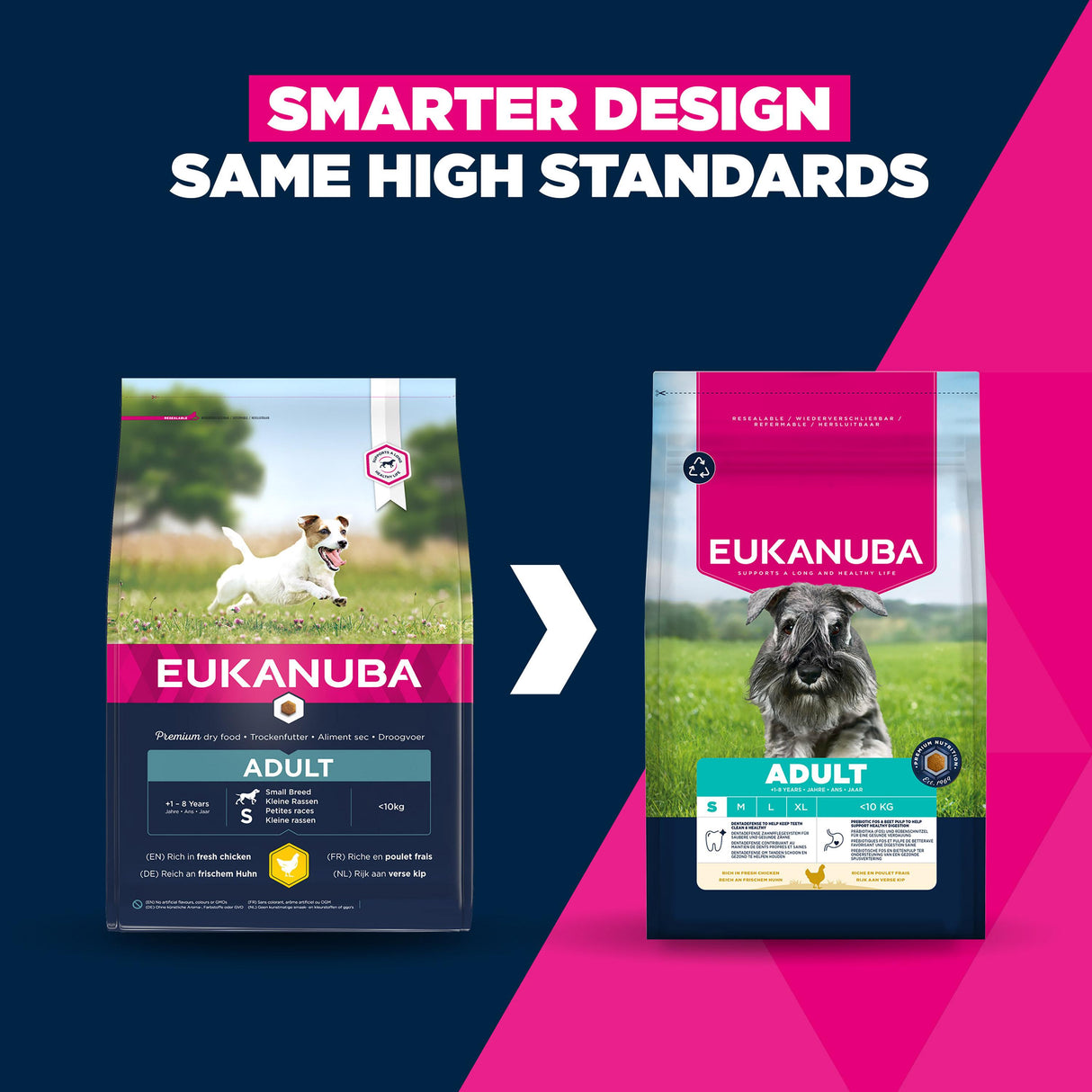 Eukanuba Adult Small Breed Chicken Dry Dog Food -12kg