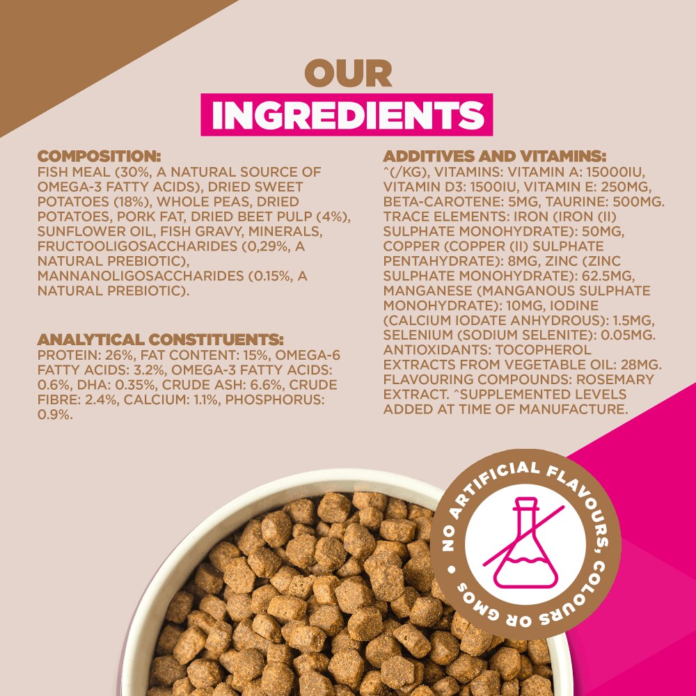 Eukanuba Grain Free Large Puppy Ocean Fish Dry Food - 3kg