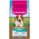 Eukanuba Grain Free Small/Medium Adult Dog Ocean Fish Dry Food - 3kg