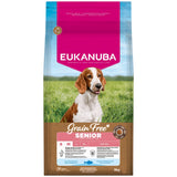 Eukanuba Grain Free Small/Medium Senior Dog Ocean Fish Dry Food - 3kg