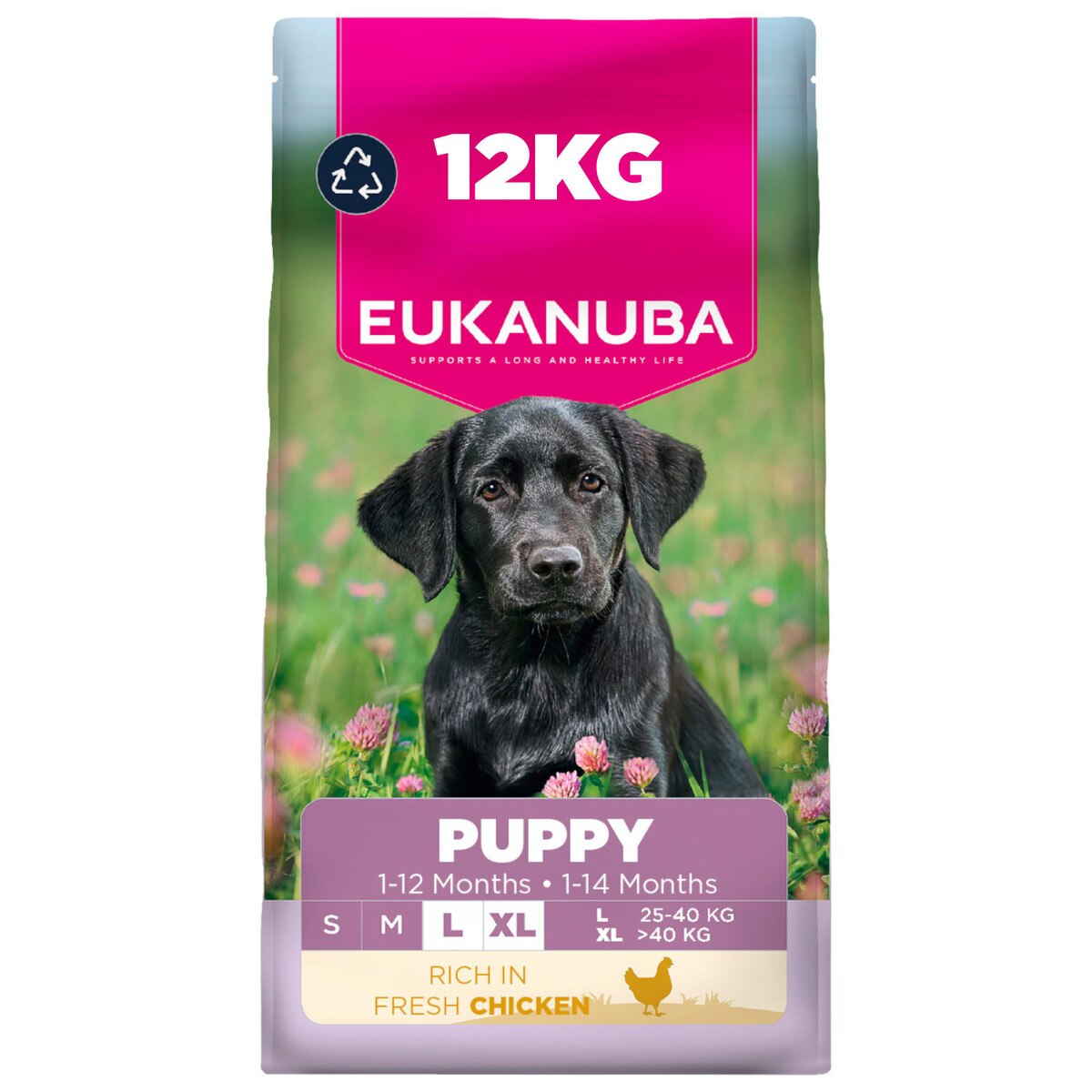 Eukanuba Puppy Large Breed Dry Dog Food Chicken -12kg