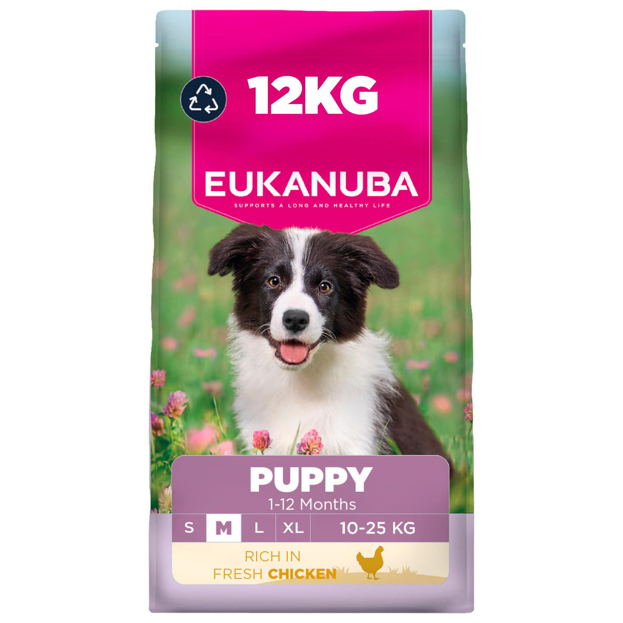 Eukanuba Puppy Medium Dry Dog Food Chicken 12kg
