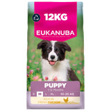 Eukanuba Puppy Medium Dry Dog Food Chicken 12kg