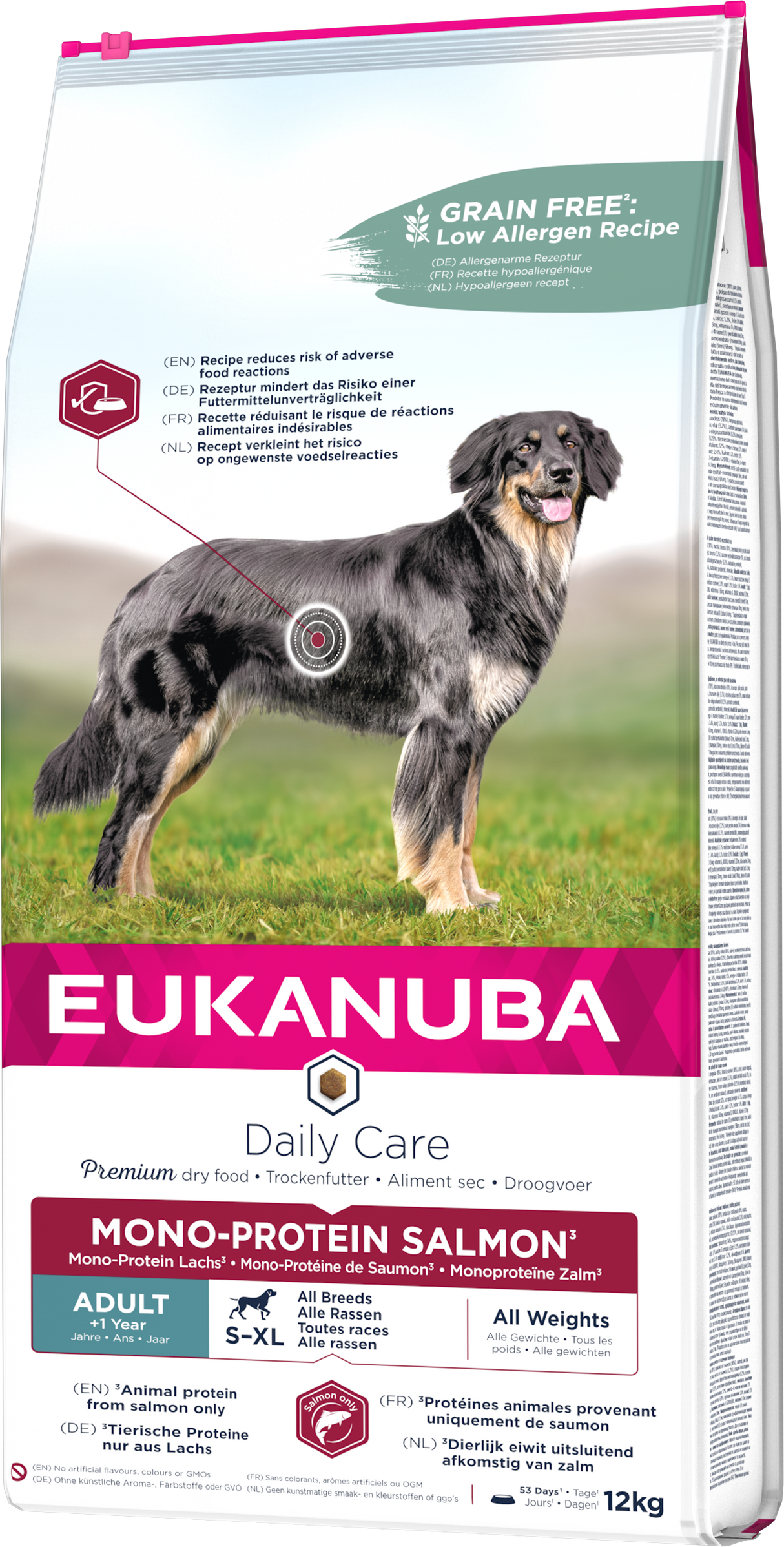 Eukanuba Mono Protein Salmon Adult Dry Dog Food - 12kg