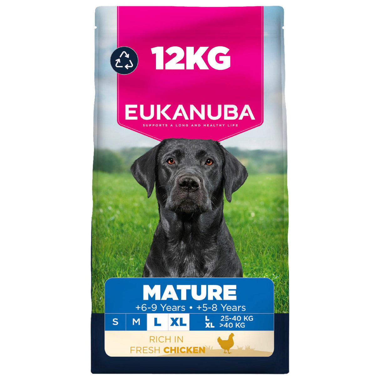 Eukanuba Mature Large Breed Dry Dog Food Chicken -12kg