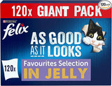 Felix As Good As It Looks Adult Wet Cat Food 120 x 85g