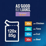 Felix As Good As It Looks Adult Wet Cat Food 120 x 85g