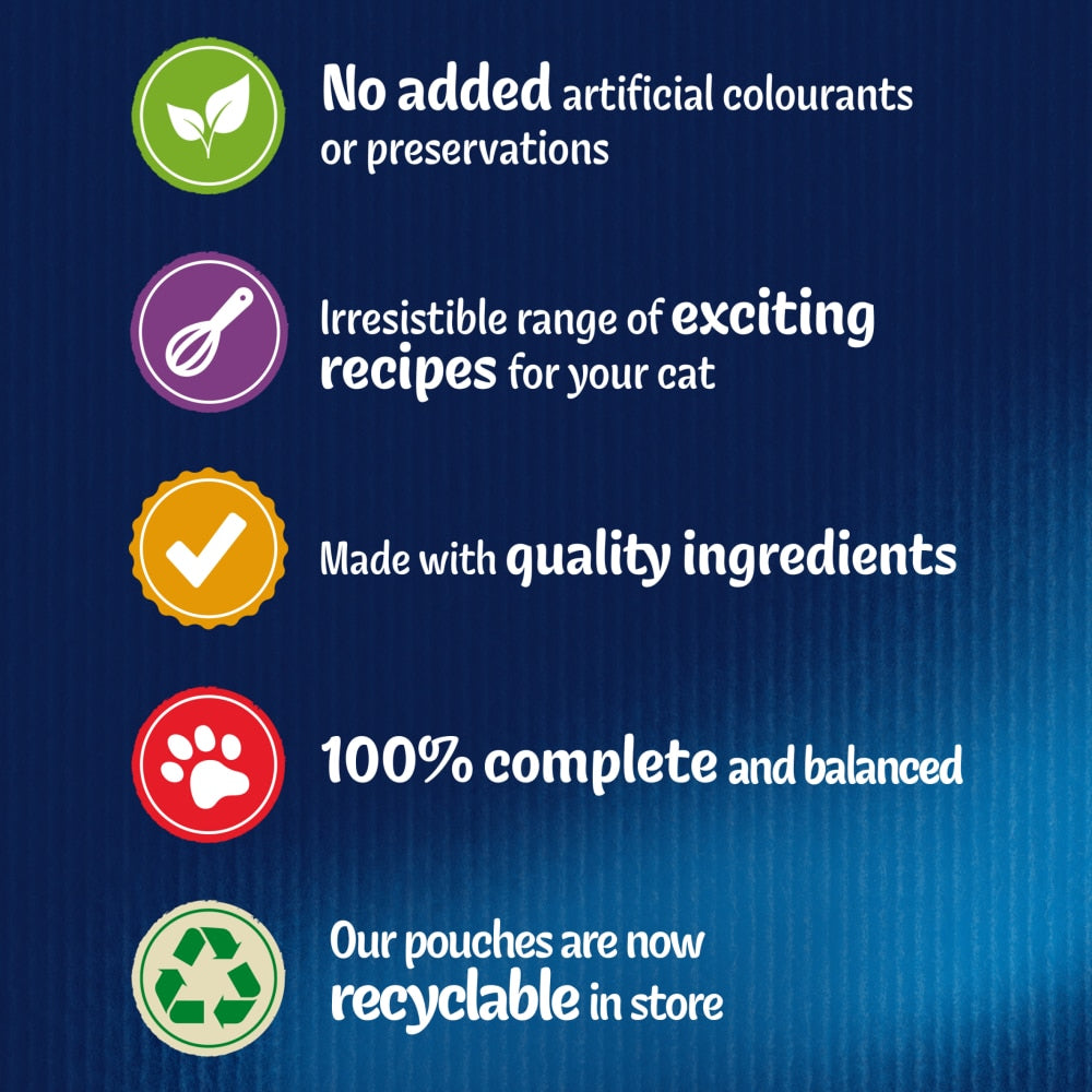 Felix As Good As it Looks Favourites Selection in Jelly Wet Cat Food - 120 x 85g