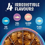 Felix As Good As it Looks Ocean Feasts Wet Cat Food - 120 x 85g