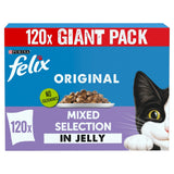 Felix Original Mixed Selection in Jelly Wet Cat Food - 120 x 85g