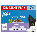 Felix As Good as it Looks Wet Cat Food Pouches 120 Pack | Jelly & Gravy