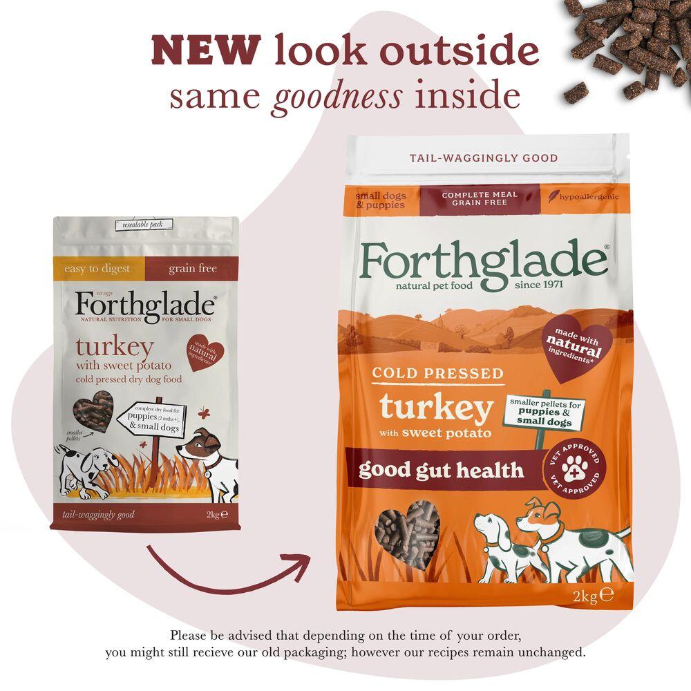 Forthglade Complete Natural Cold Pressed Turkey Dry Dog Food - 6kg