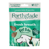 Forthglade Fresh Breath Grain-Free Functional Soft Bite Dog Treats - 90g