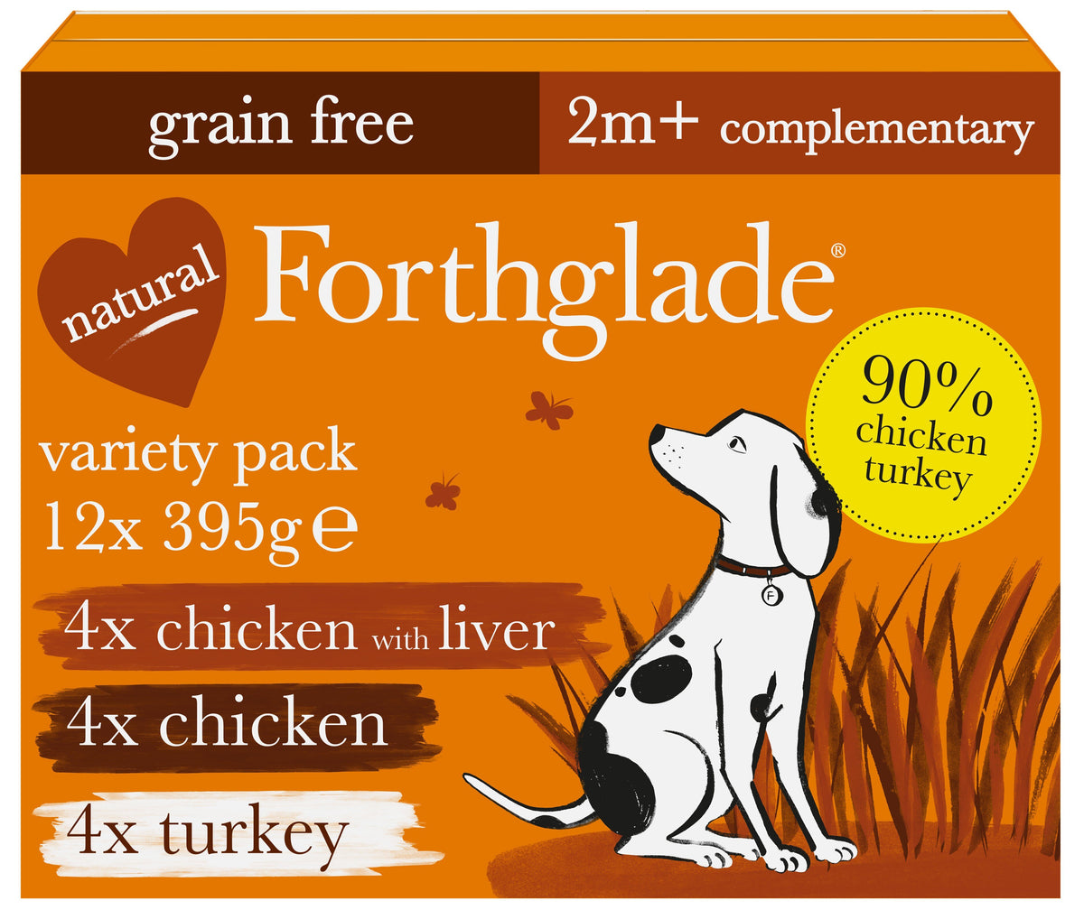 Forthglade Natural Wet Dog Food – Just & Gourmet Recipe Selection