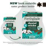 Forthglade Plant Based Grain Free Dental Sticks Dog Treats - 20 Pack