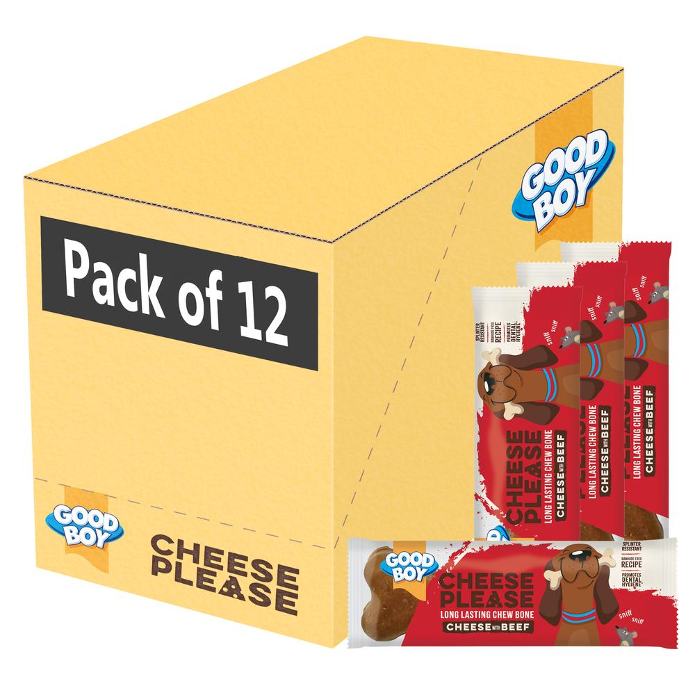 Good Boy Cheese Please Cheese with Beef Dog Chew - 60g