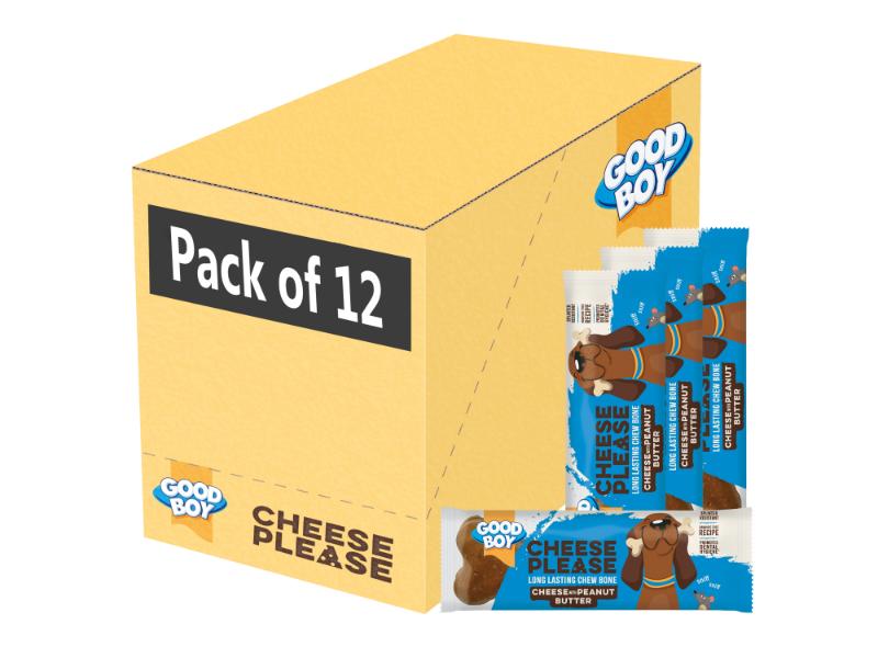 Good Boy Cheese Please Cheese with Peanut Butter Dog Chew - 60g