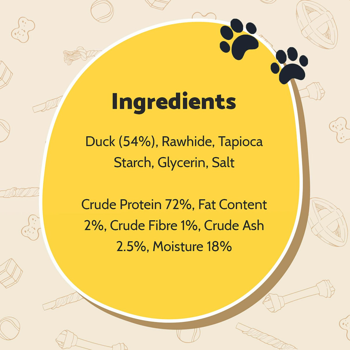 Good Boy Chewy Twists with Duck Dog Treats - 90g