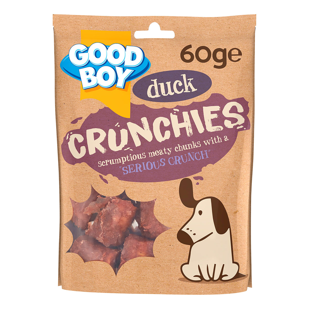 Good Boy Crunchies Duck Dog Treats - 60g