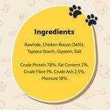 Good Boy Mega Chewy Twist with Chicken Dog Treat - 70g