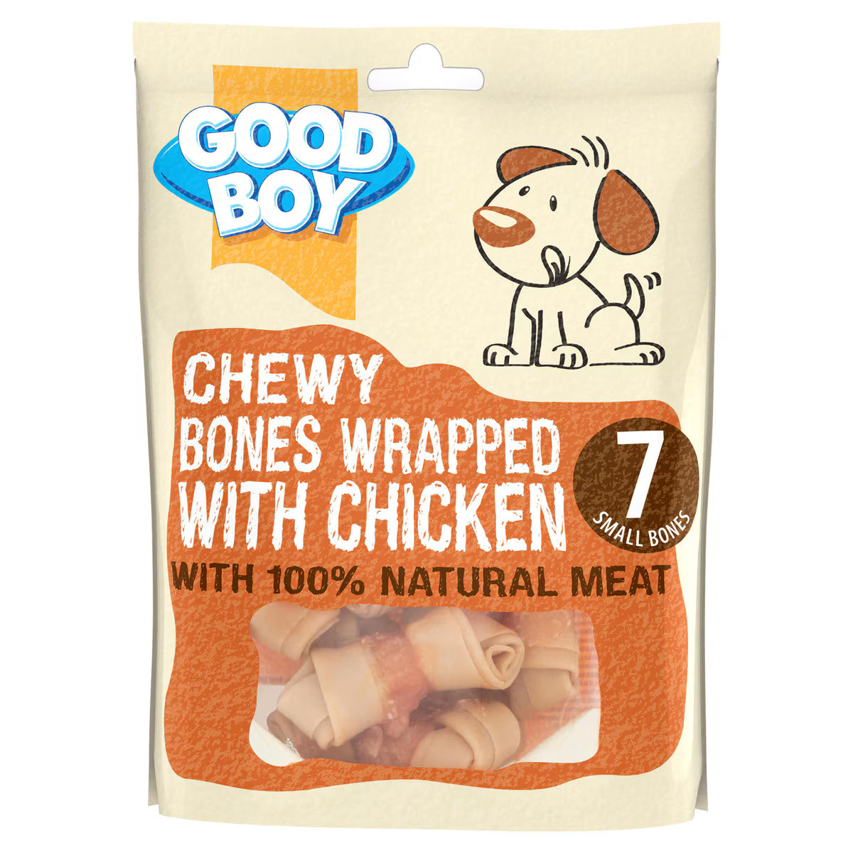 Good Boy Mini Bones with Chicken Dog Treats - 100g