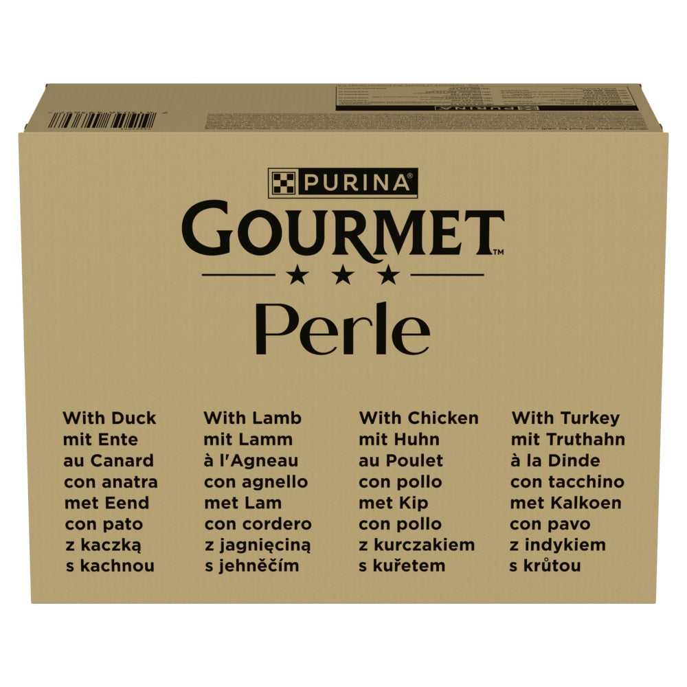 Gourmet Perle Chef's Collection In Gravy Wet Cat Food - 96 x 85g