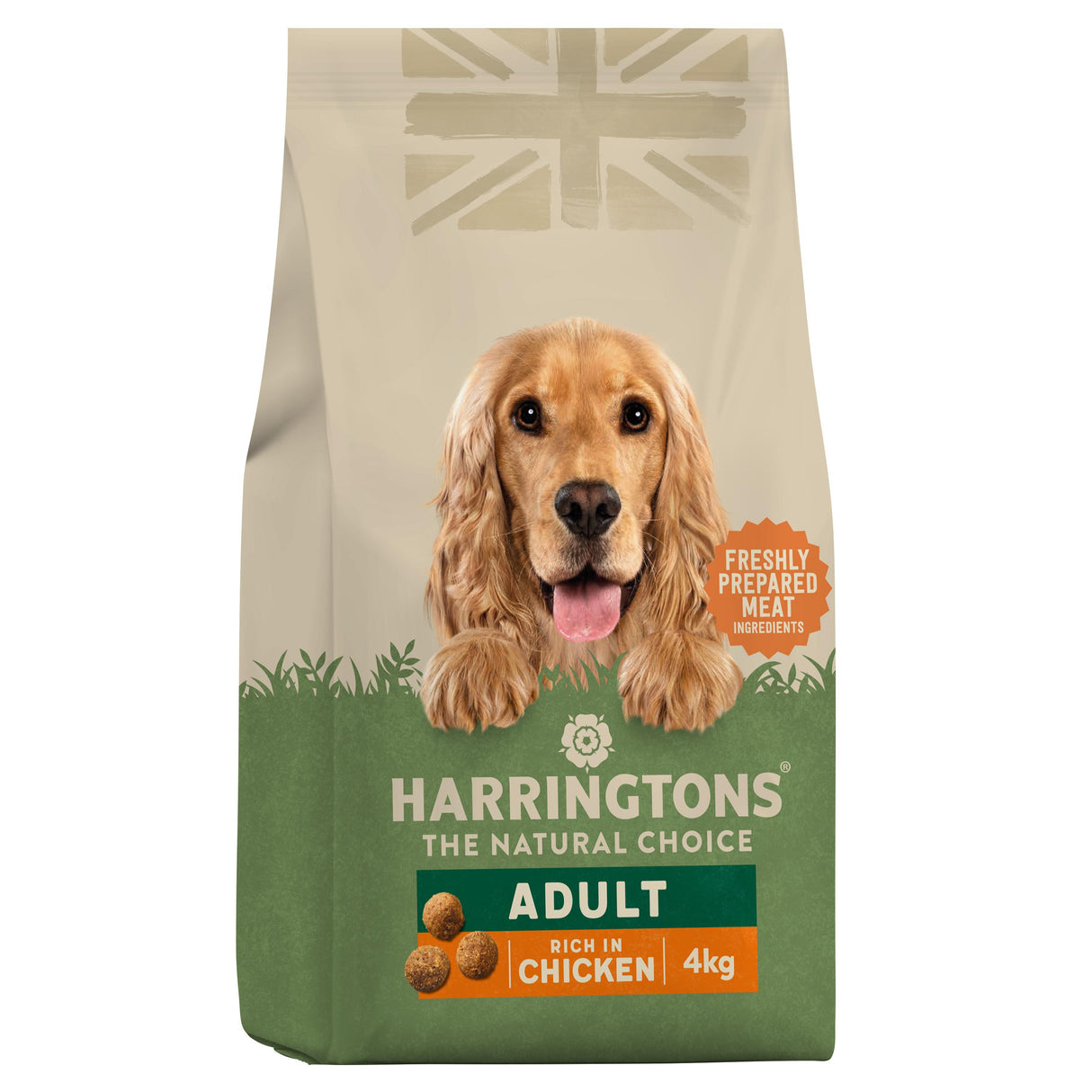 Harringtons Chicken & Rice Dry Dog Food - 4kg