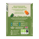 Harringtons Duck & Potato with Vegetables Wet Dog Food Trays - 8 x 400g