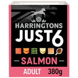 Harringtons Grain Free Just 6 Salmon Wet Dog Food - 8x380g