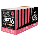 Harringtons Grain Free Just 6 Salmon Wet Dog Food - 8x380g